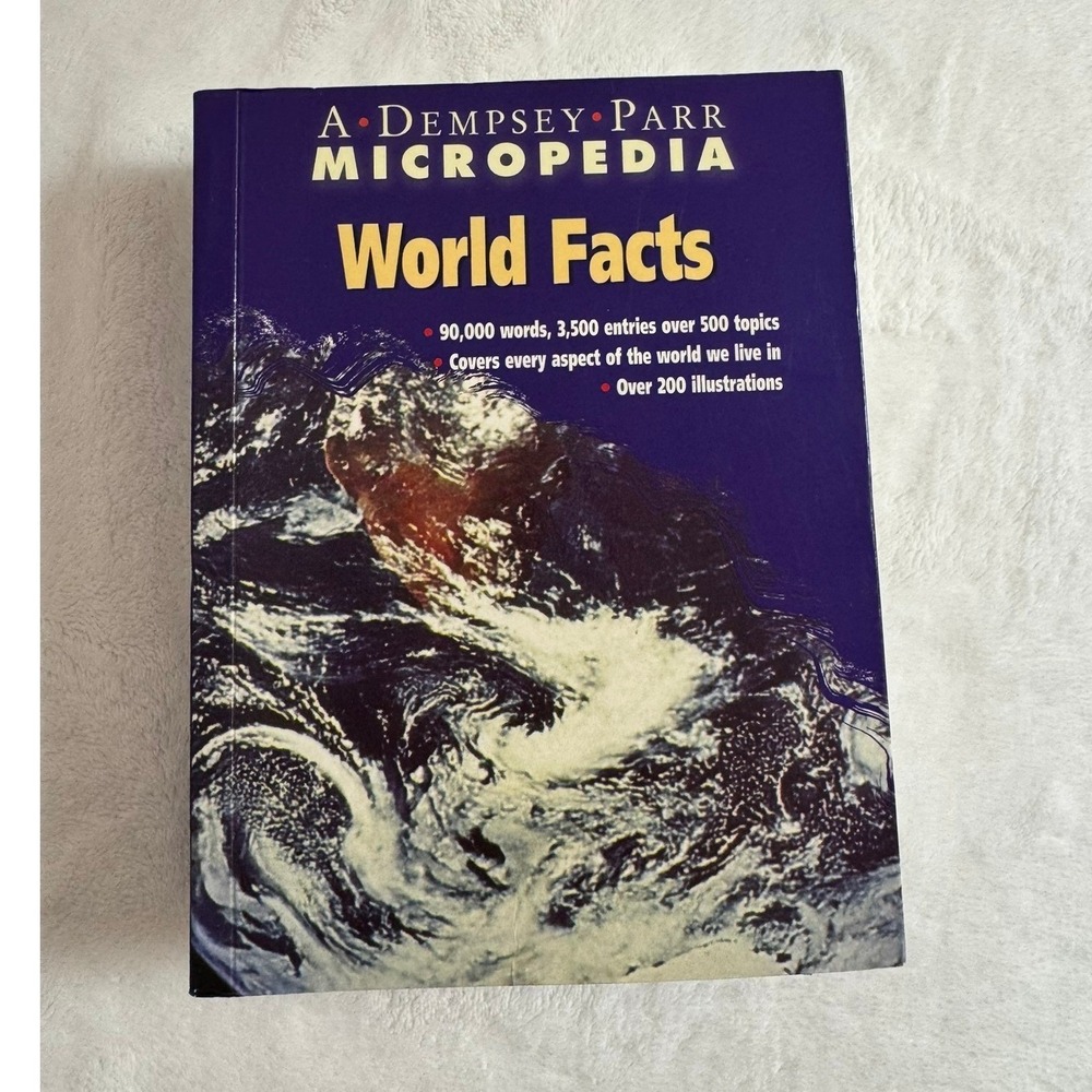 A Dempsey Parr Micropedia World Facts Reference Book 2000 Paperback 1840847964